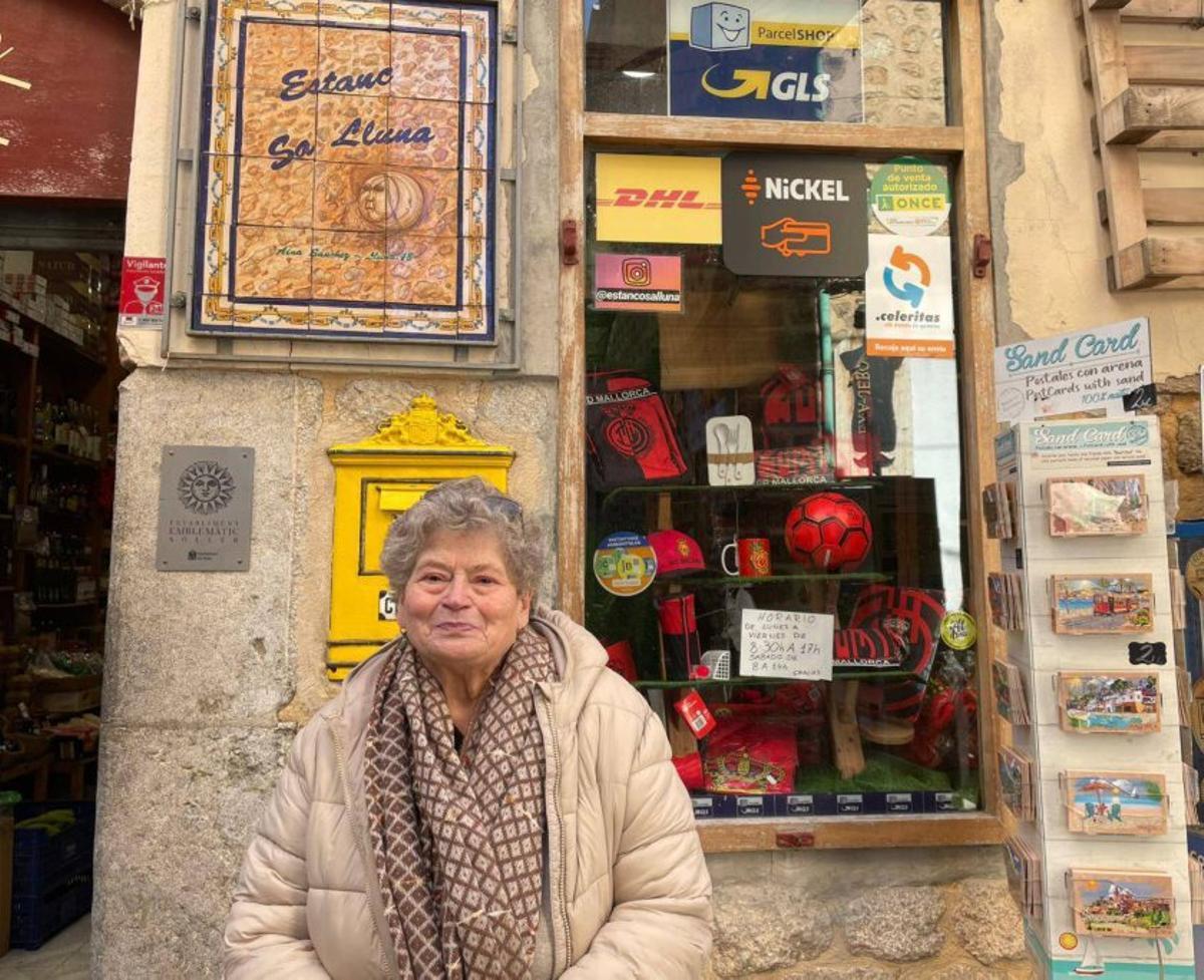 Aina Sánchez eröffnete ihr Geschäft vor 60 Jahren.   | FOTO: SARAH LÓPEZ