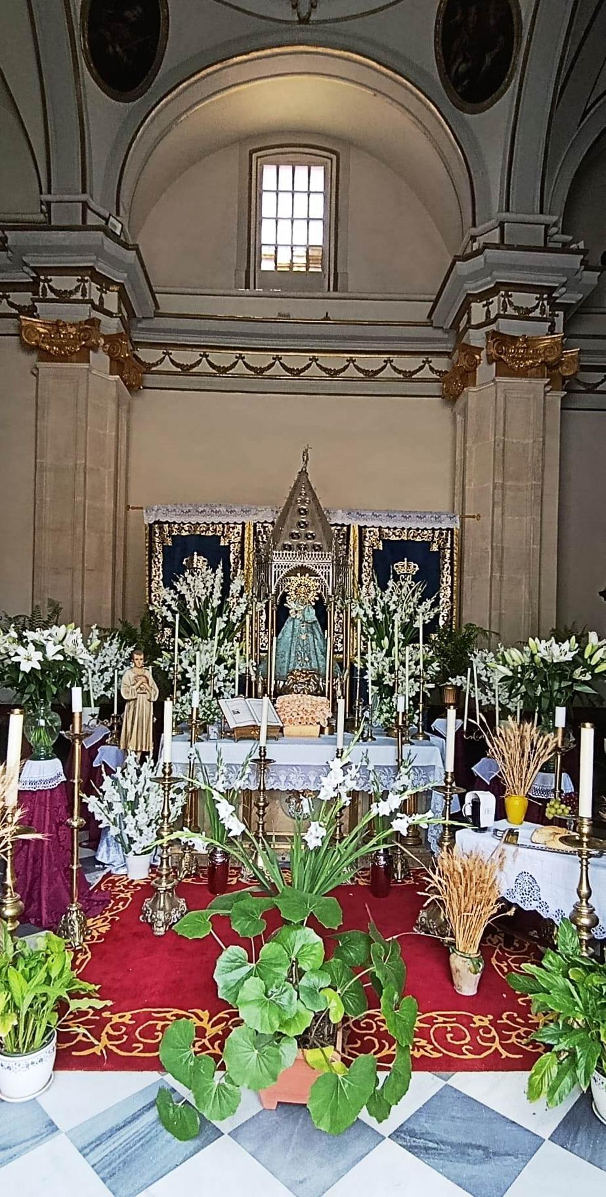 Altar Hermandad del Cristo de Zalamea, 2026.