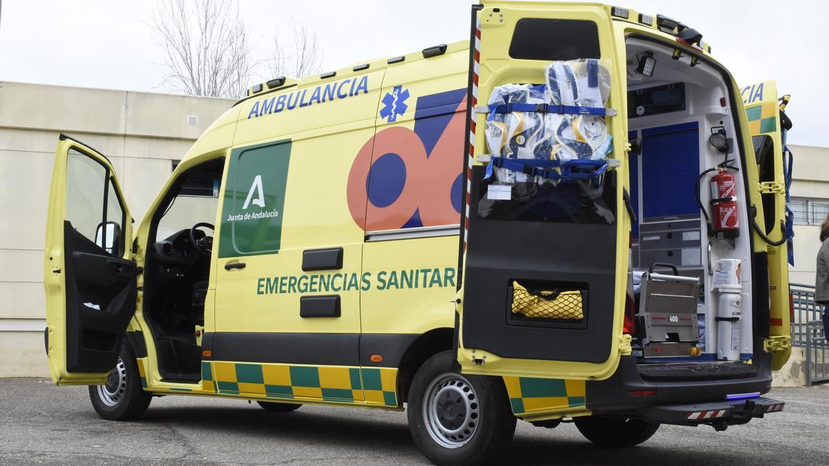 El joven fue trasladado al hospital Reina Sofía en una ambulancia del 061.