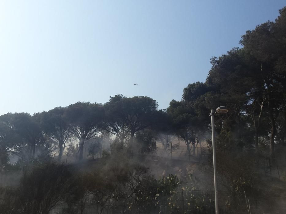 Petit Incendi al Molí del Vent a Palamós