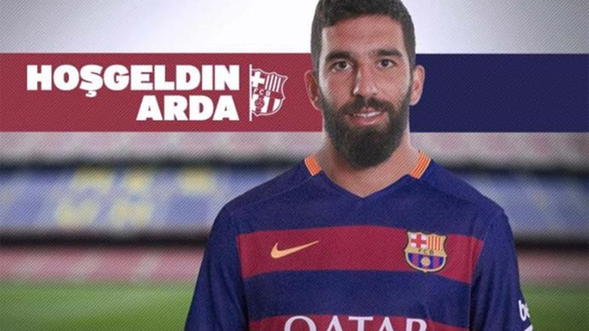 Arda Turan, nuevo jugador del Fútbol Club Barcelona