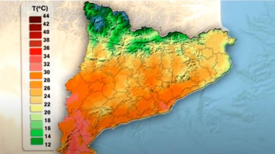 Previsió d&#039;altes temperatures per aquest diumenge