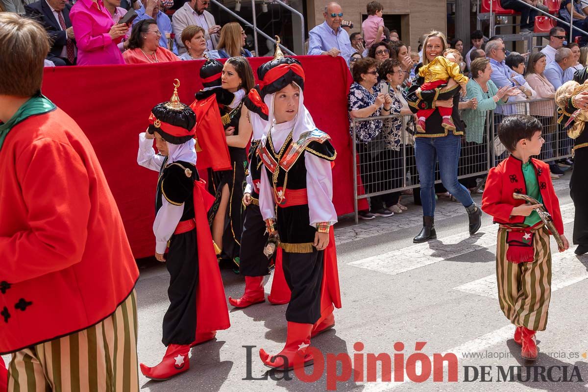 Desfile infantil del Bando Moro en las Fiestas de Caravaca