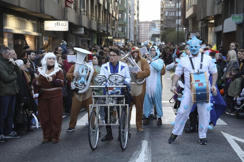 Desfile de Antroxu en Avilés