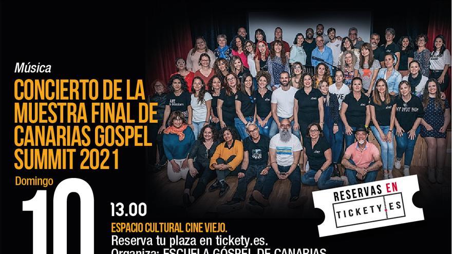 Concierto de la muestra final Canarias Gospel Summit 2021