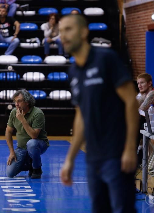 Partido entre el Liberbank Oviedo Baloncesto y el