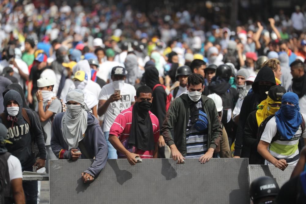 Protestas contra Maduro en Venezuela