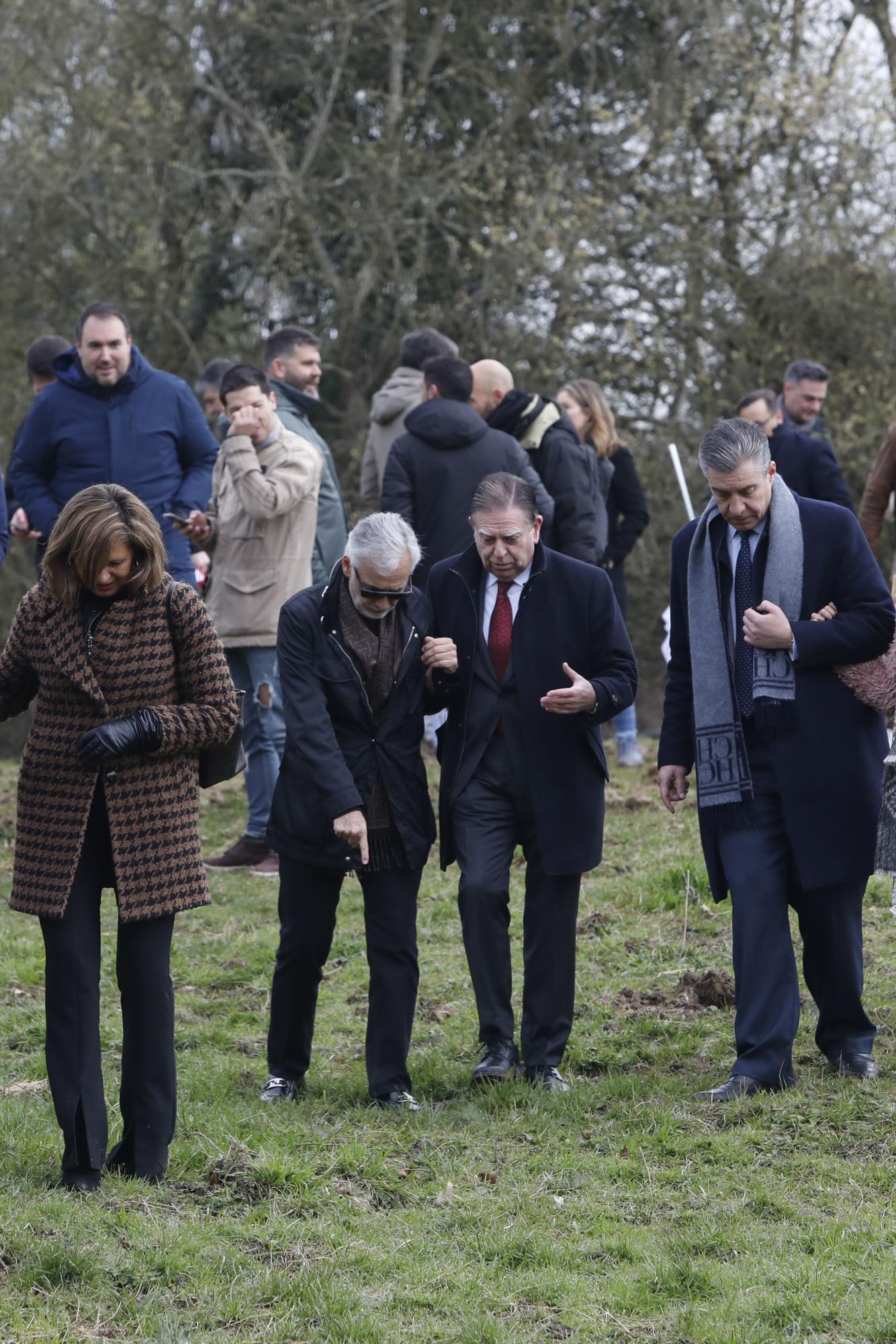 EN IMÁGENES: Así fue la presentación de la nueva ciudad deportiva del Oviedo