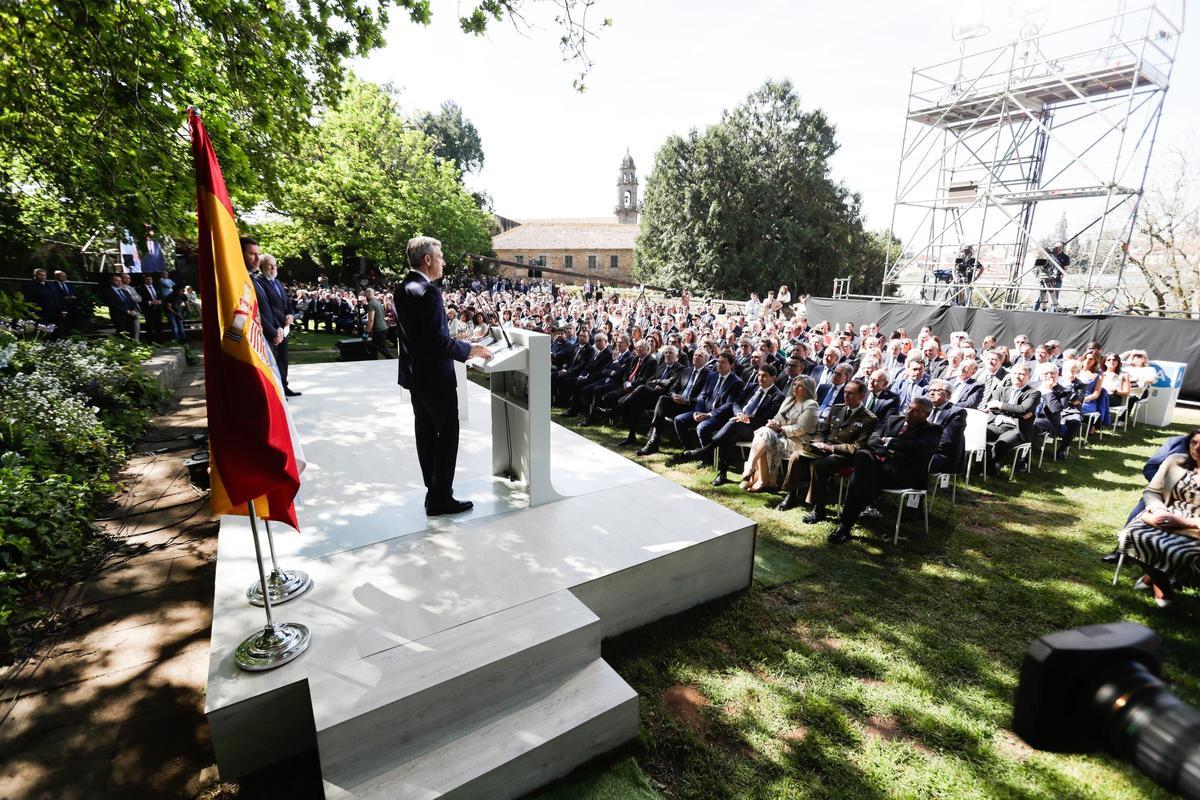 Acto de toma de posesión de Alfonso Rueda como presidente de la Xunta ...