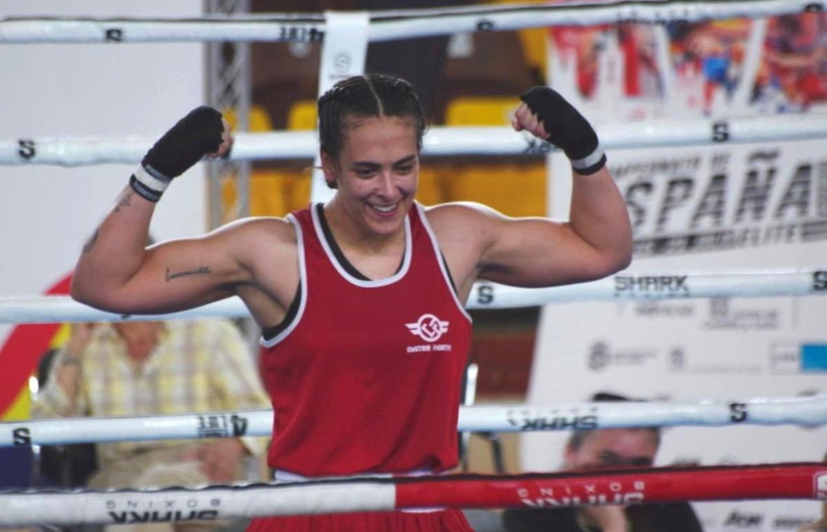 Verónica Fernández proclamouse campioa de España de boxeo elite
