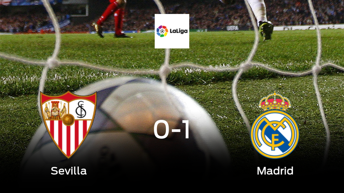 El Real Madrid aprovecha la segunda parte para ganar al Sevilla (0-1)