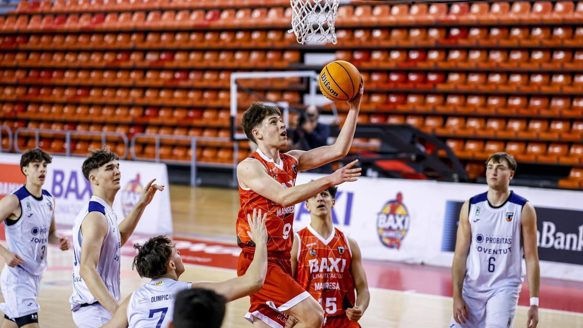 El Bàsquet Manresa va derrotar la Penya en el darrer partit de Lliga U en què es van enfrontar al Congost