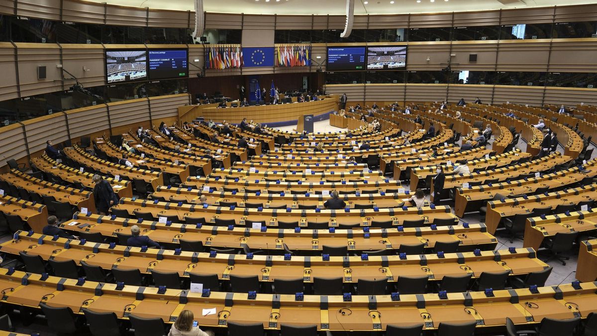 The European Parliament. The European Parliament.