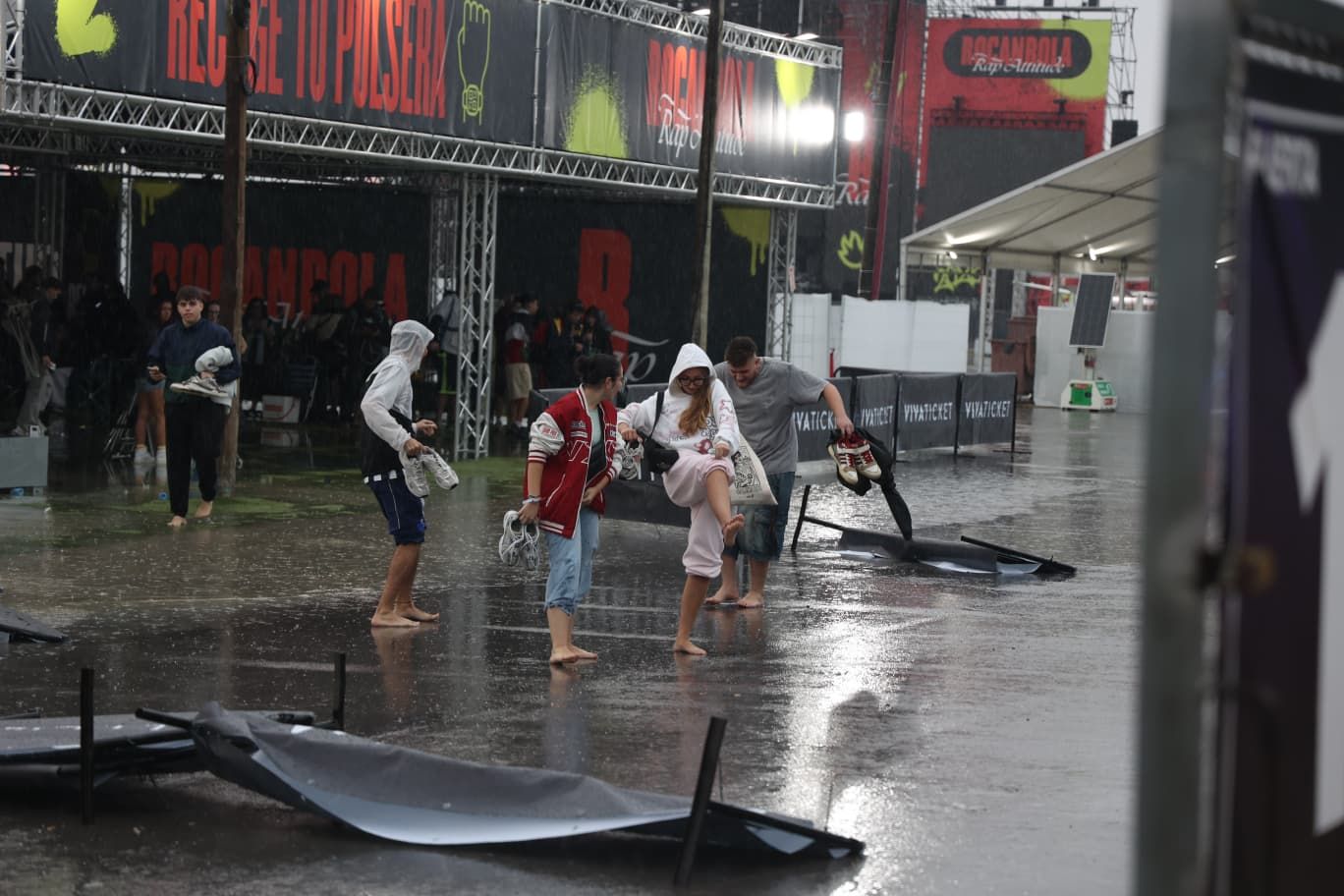 La dana obliga a cancelar el festival Rocanrola de Alicante