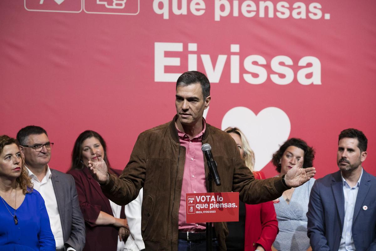 Todas las imágenes de Pedro Sánchez en Ibiza