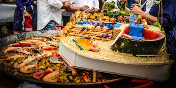 Grotesco concurso de paellas en el País Vasco