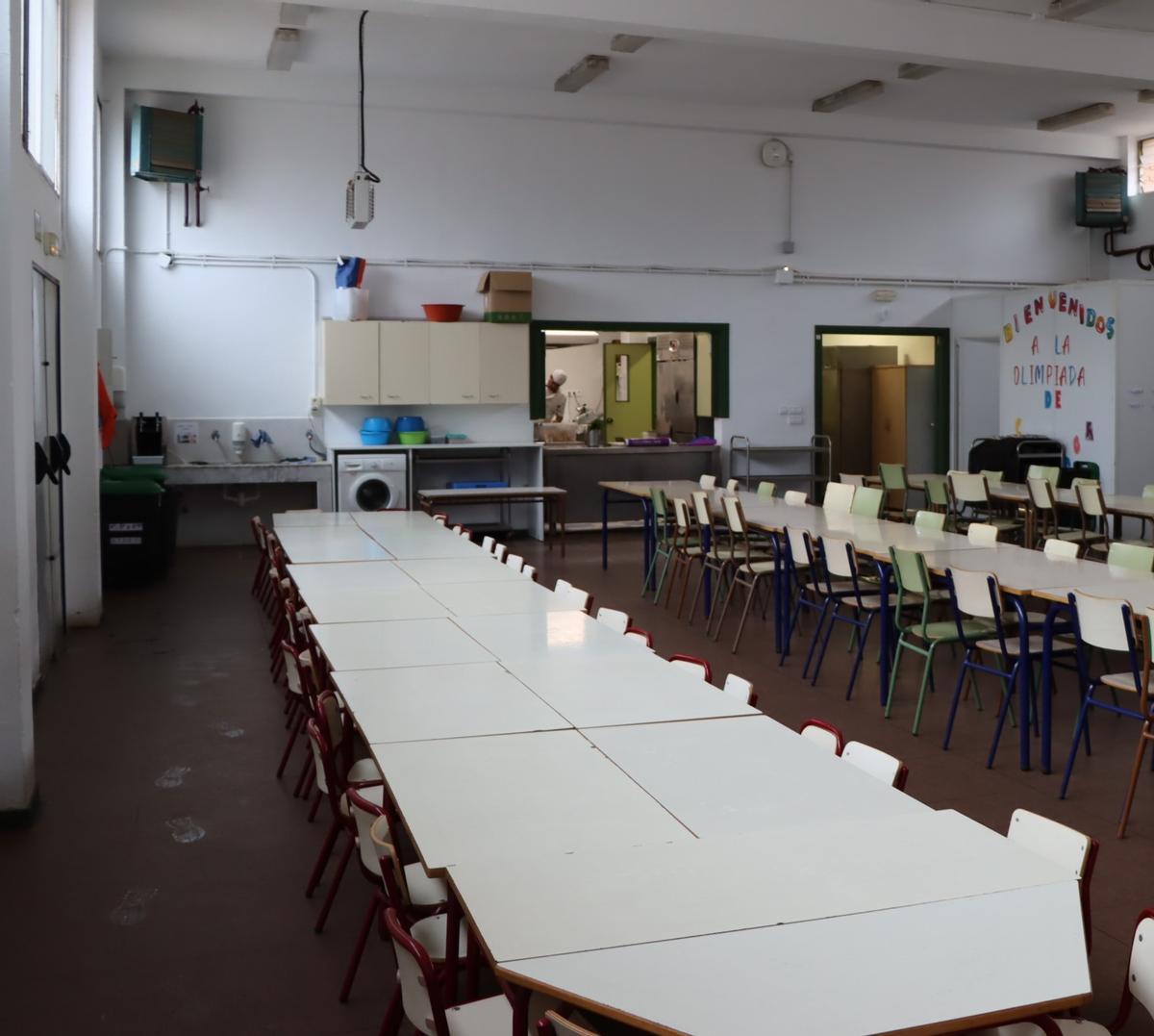 Las instalaciones del colegio Fernando de los Rios de Burjassot.