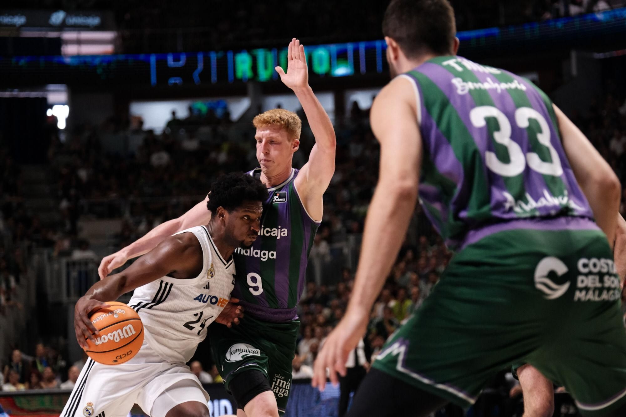 Tercer partido de semifinales de la ACB: Unicaja-Real Madrid
