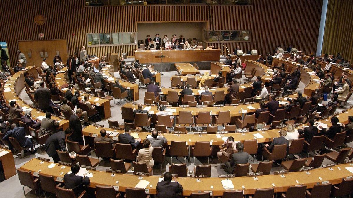 Foto de archivo de una sesión de la ONU el pasado mes de julio.