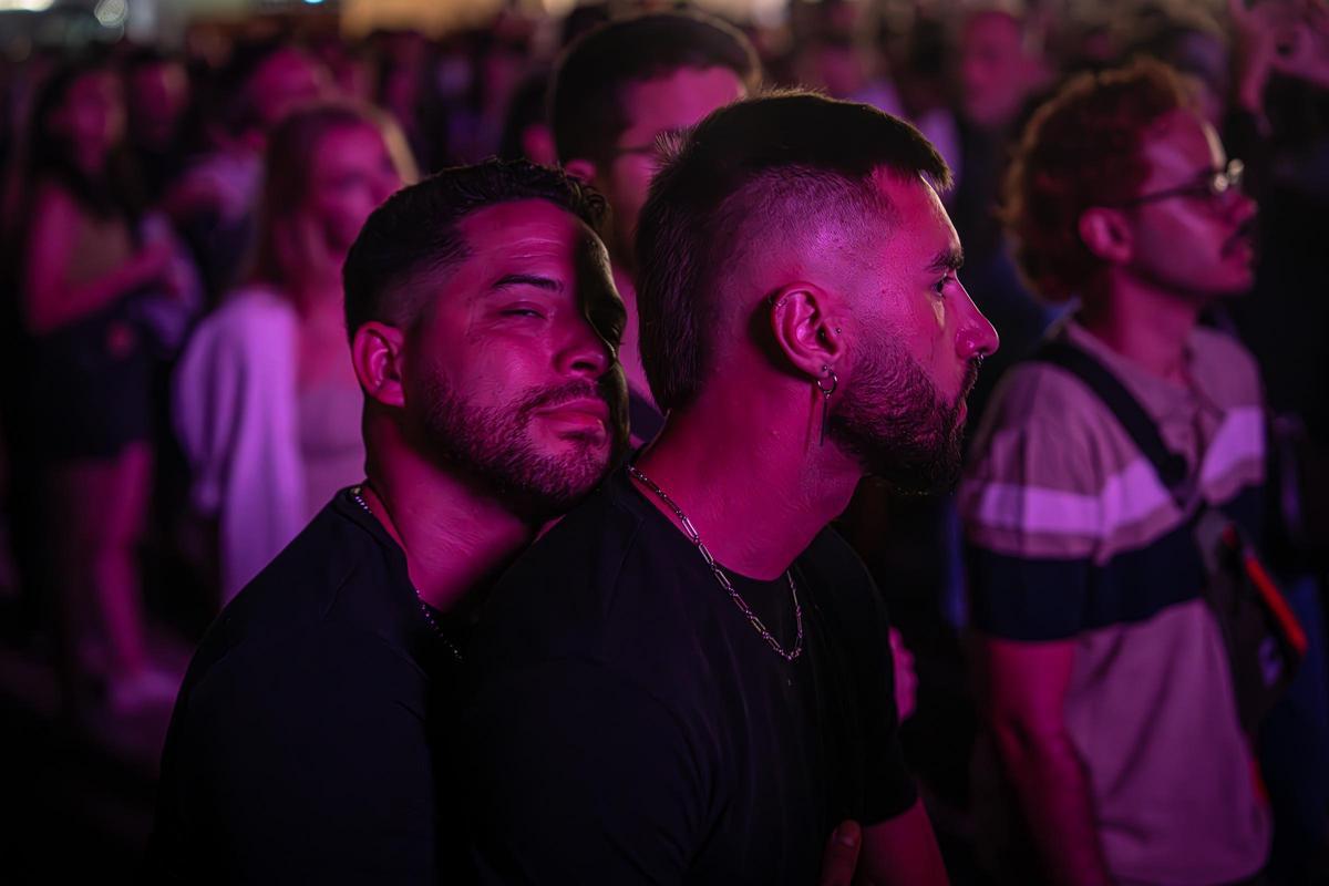 Ambiente en la jornada inaugural del Primavera Sound.