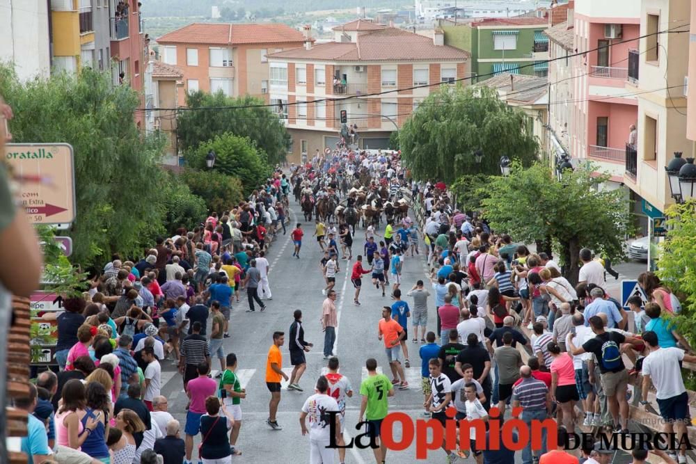 Último encierro en las Fiestas de Moratalla