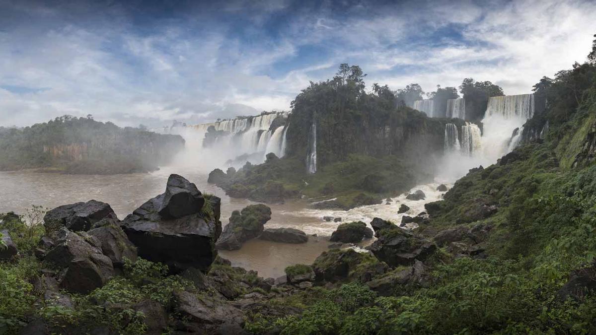 Panorámica de las Cataratas de Iguazú