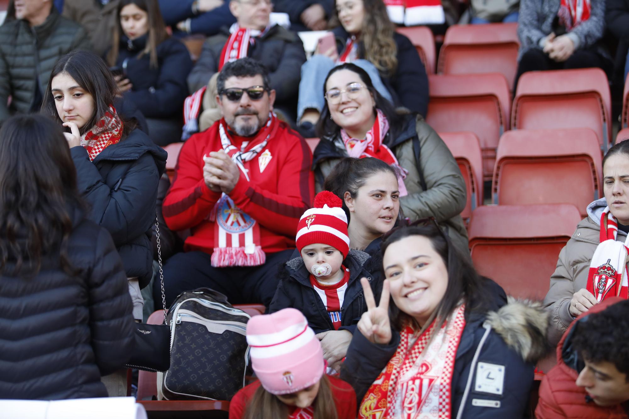 EN IMÁGENES: El encuentro entre el Sporting y el Real Zaragoza