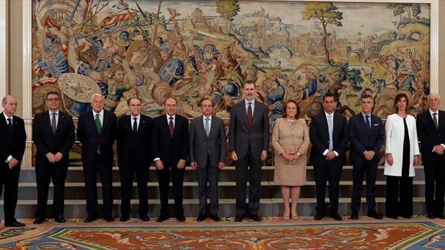 Felipe VI recibe en audiencia a la Conferencia de Consejos Sociales