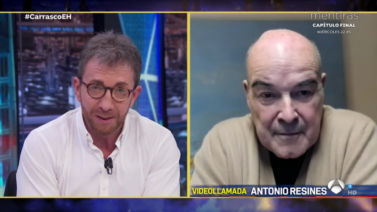 Antonio Resines torna a ‘El hormiguero’ després de superar la covid: «S’ha de recolzar la sanitat pública»