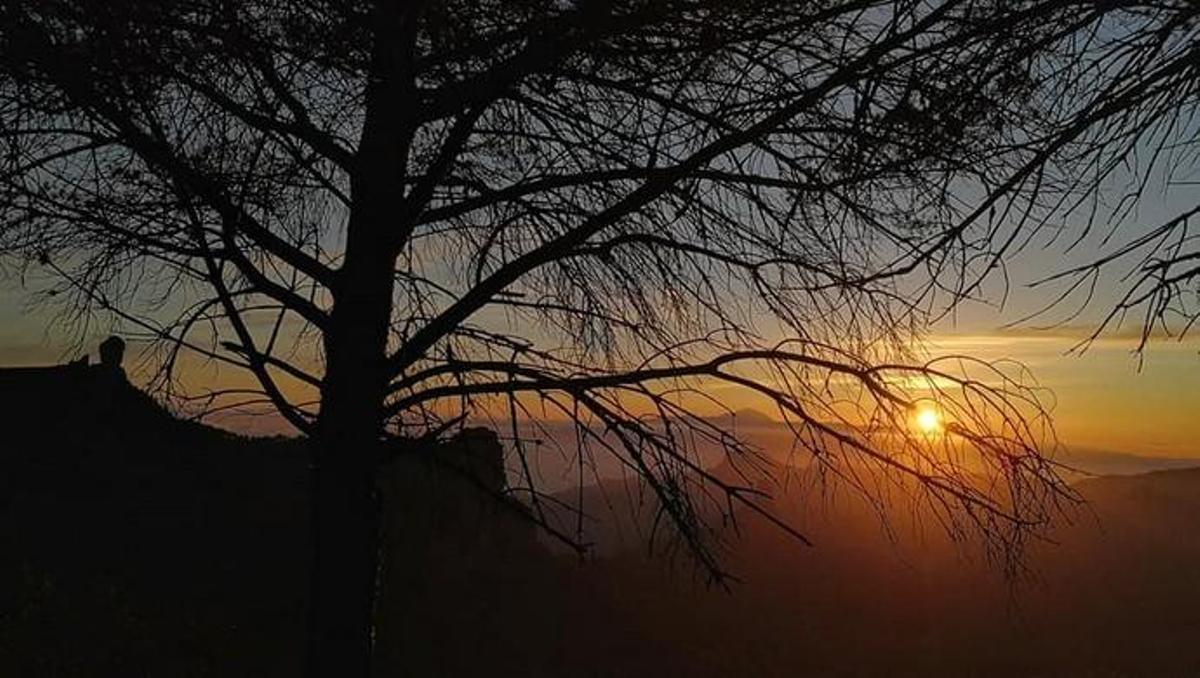 Vistas desde la Caldera de Tejeda. Vistas desde la Caldera de Tejeda.