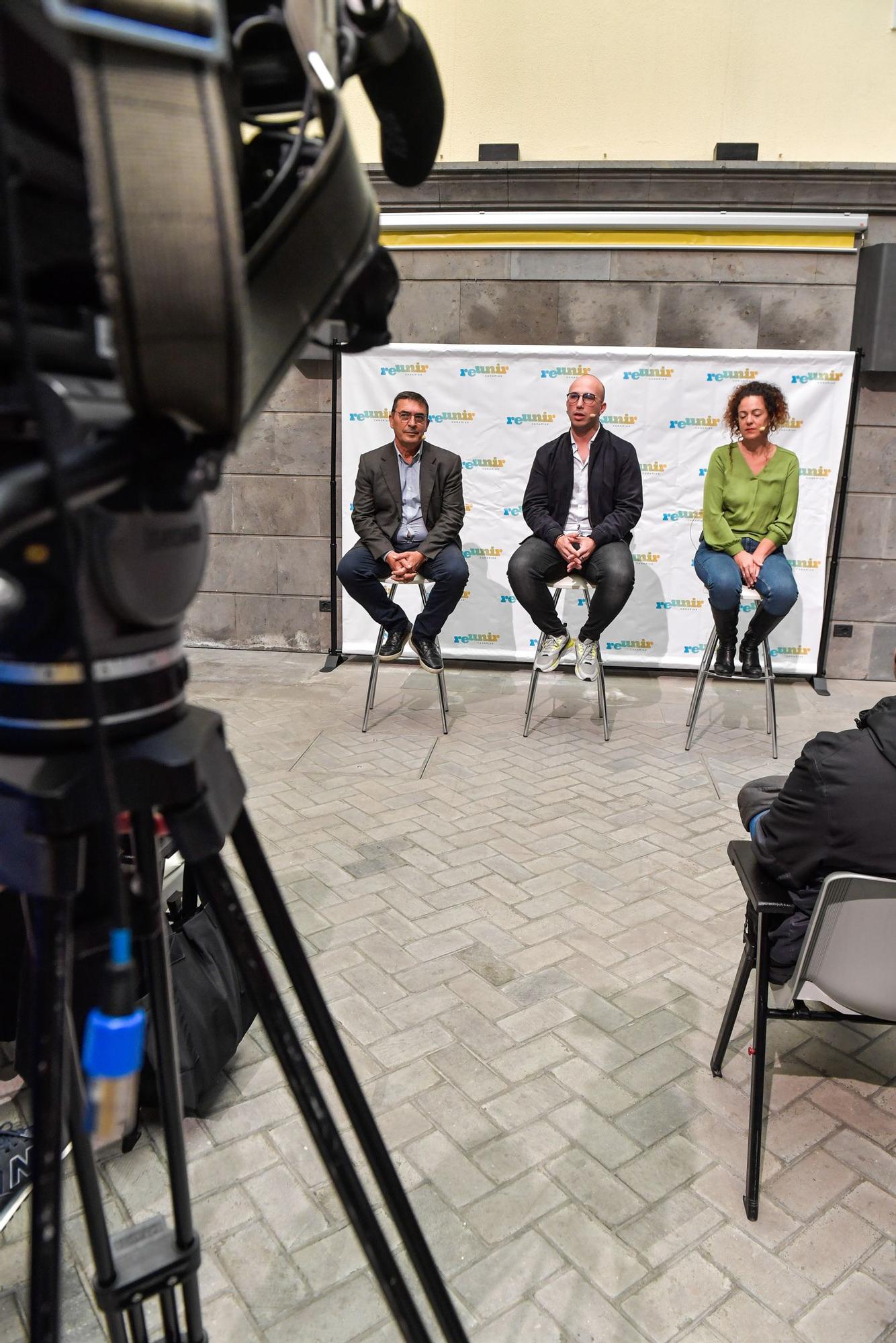 Presentación de candidatos de Reunir Canarias