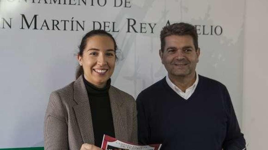 María Alonso y José Ramón Martín, en la presentación.