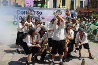 VÍDEO: Así fue el X concurso nacional de charangas de Sotrondio