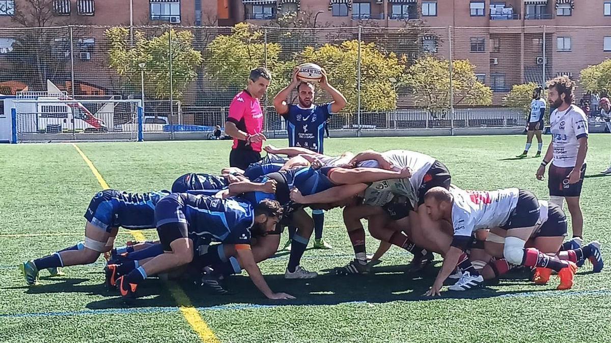 Partido entre el AKRA y el CAU Valencia