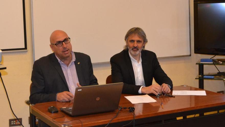 Ferran Roquer i Raul Morales van ser a la presentació