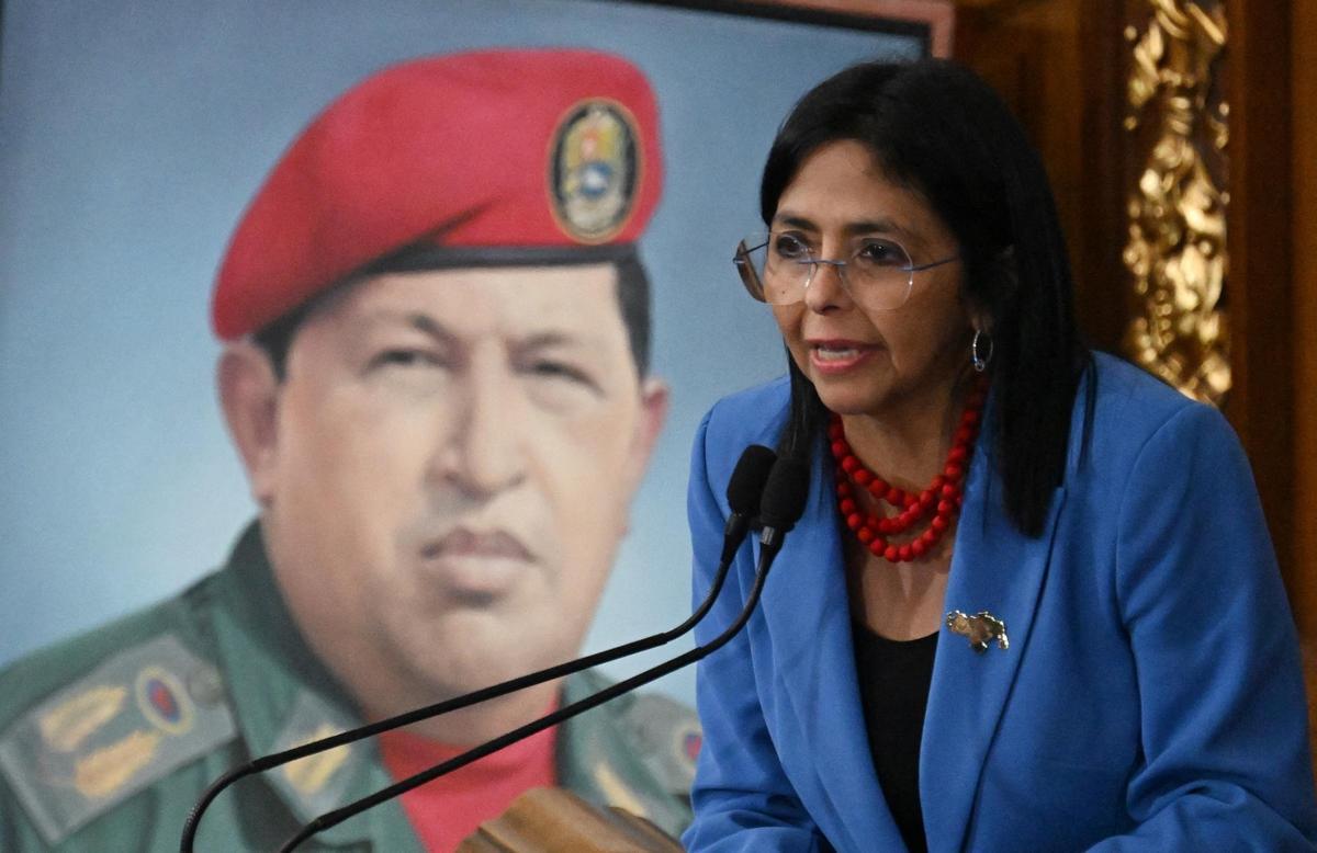 La vicepresidenta de Venezuela, Delcy Rodríguez.