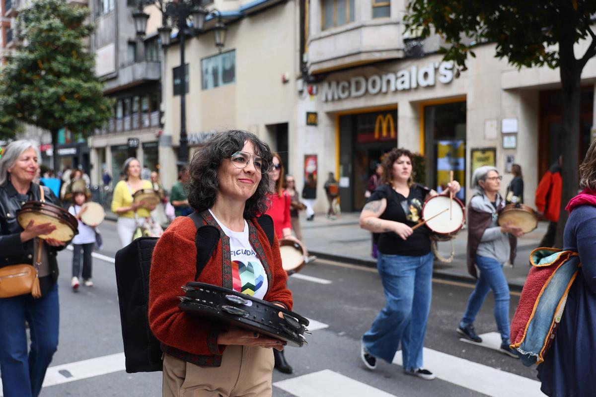 Manifestación por la oficialidad del asturiano Manifestación por la oficialidad del asturiano