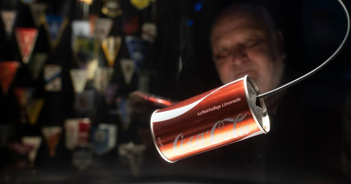 La lata de Coca-Cola, en el Museo del Borussia.