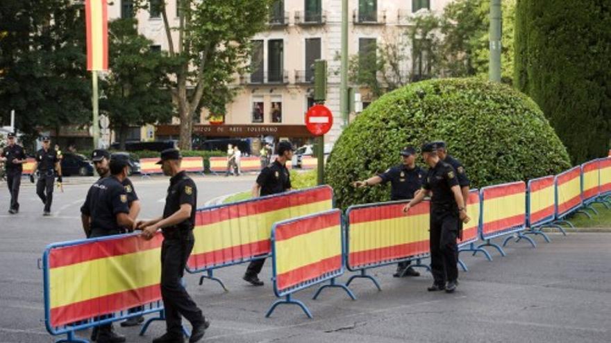 La proclamación de Felipe VI blinda Madrid