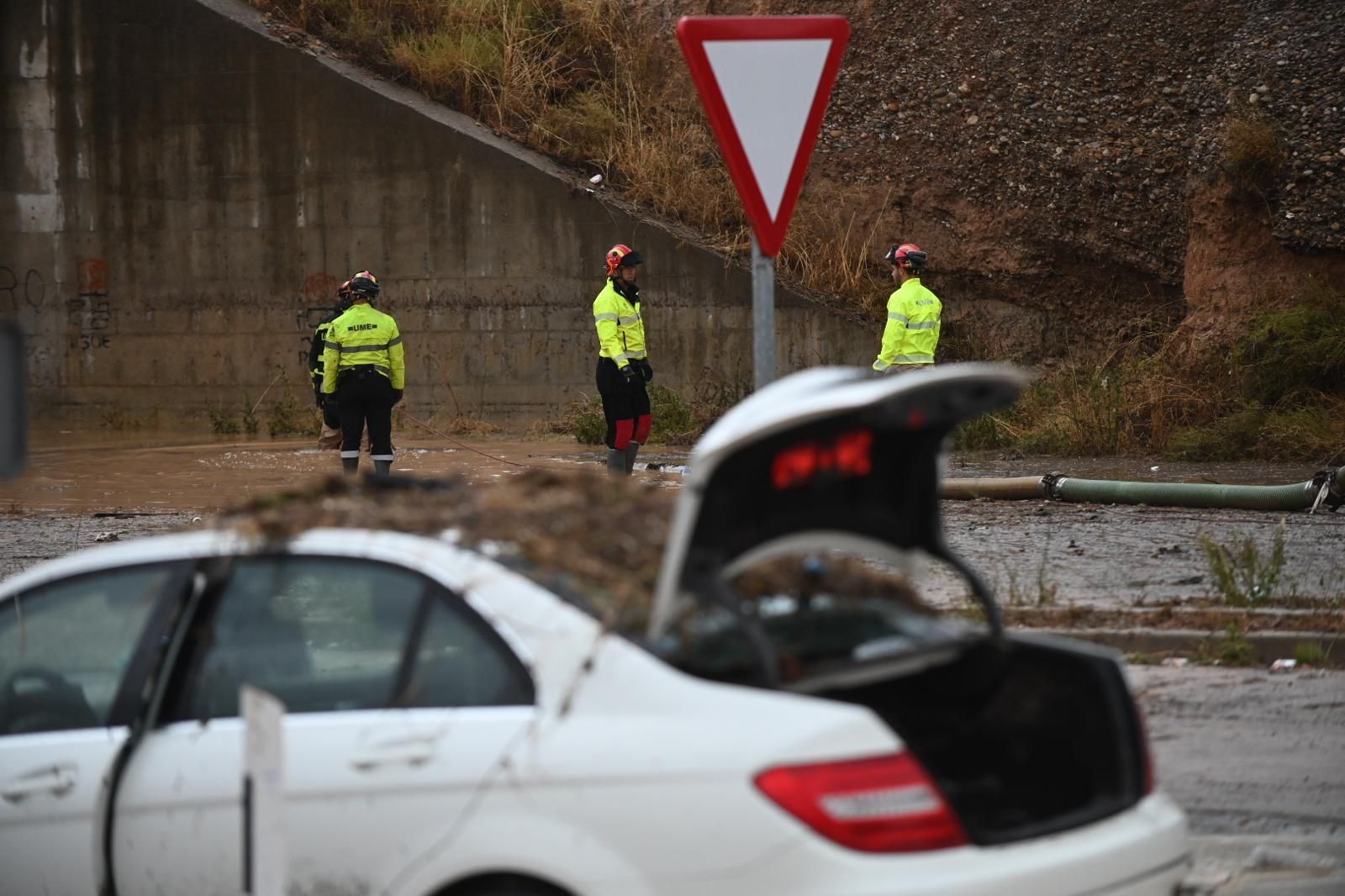 En imágenes | La dana golpea a Aragón