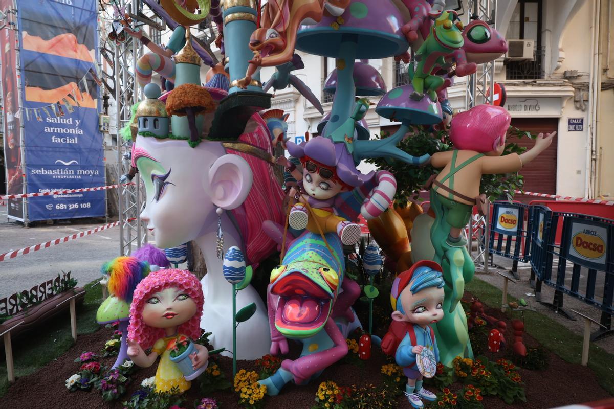 La falla infantil de Almirante Cadarso, de vuelta a Especial