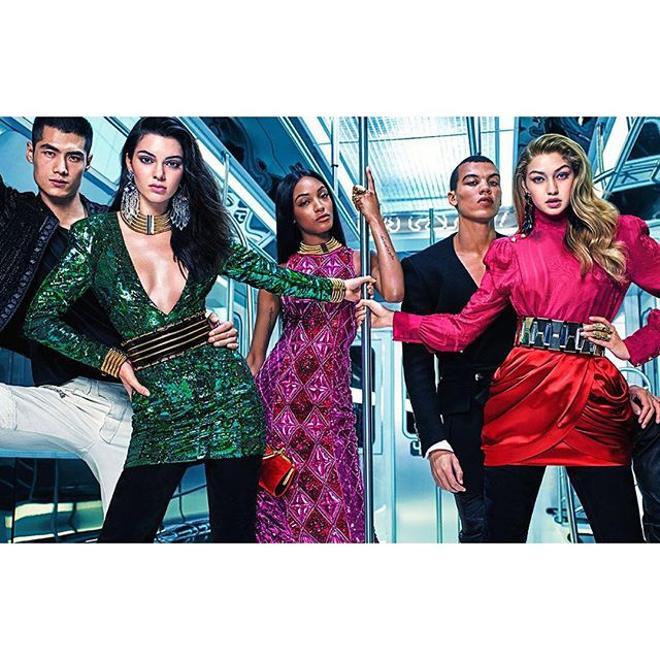 Balmain for H&M: a todo color
