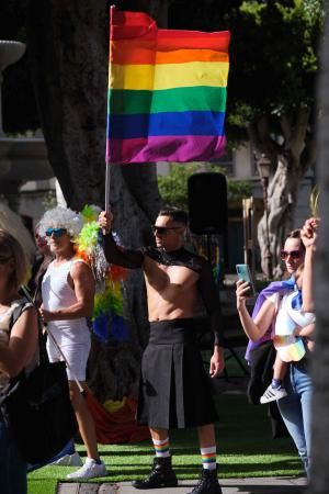 Celebración de La Laguna Pride Day por el Día del Orgullo LGBTI