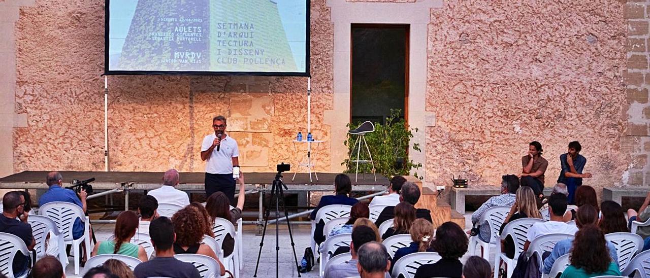 El responsable de Huguet Mallorca intervino en la Setmana d’Arquitectura. | JOAN SASTRE