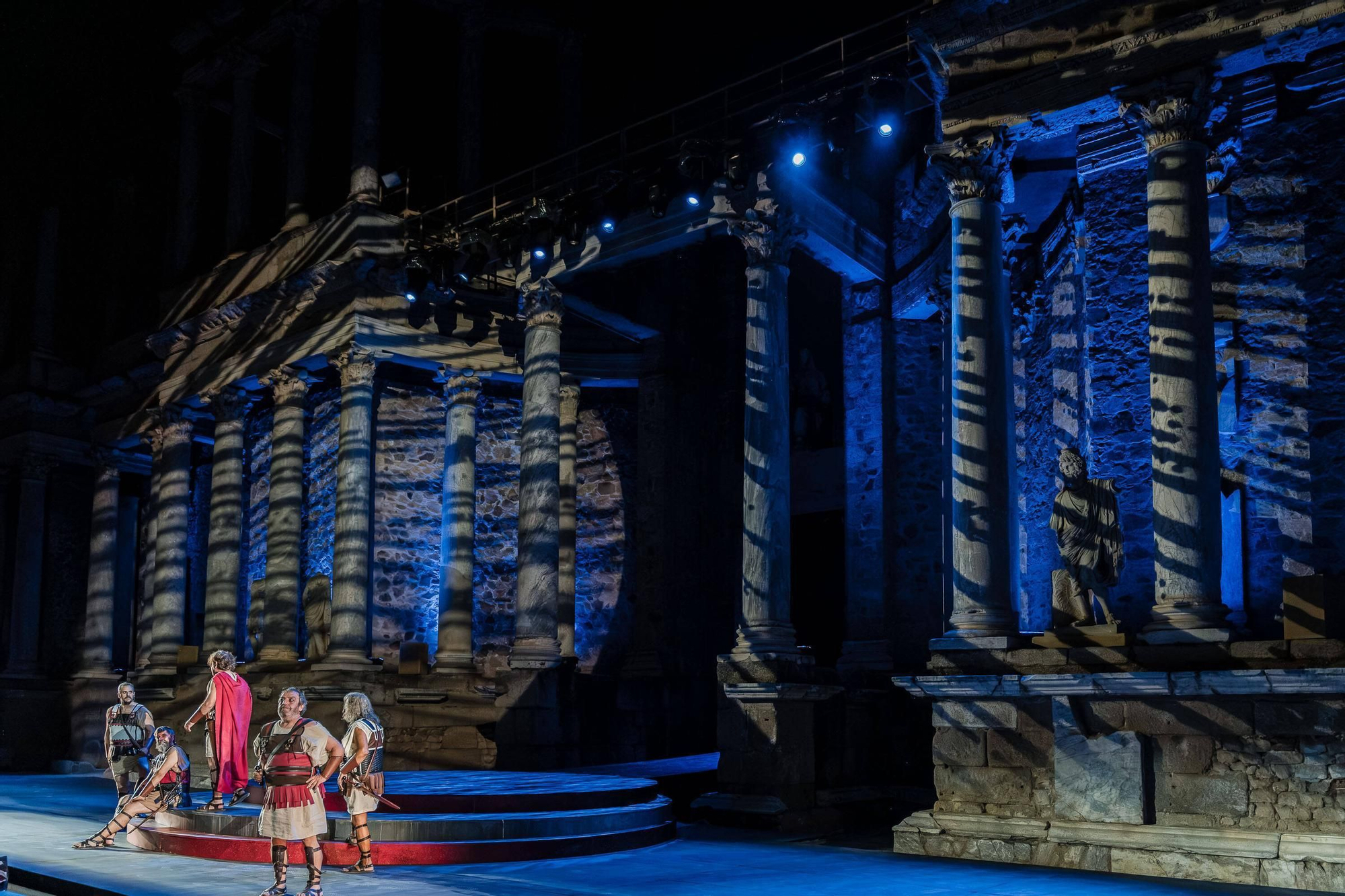 Las imágenes de 'Alejandro y el eunuco persa', la obra de esta semana del Festival Internacional de Teatro Clásico de Mérid