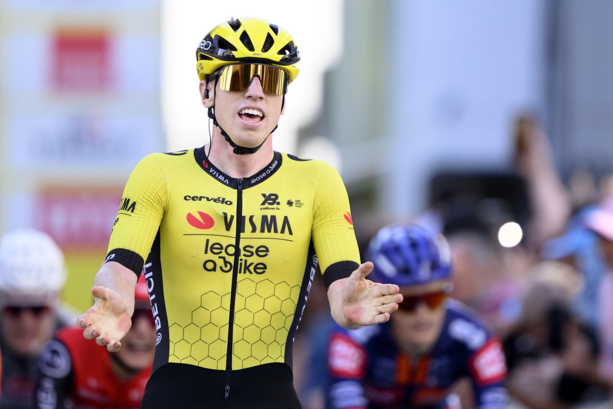 El británico Matthew Brennan, del Visma