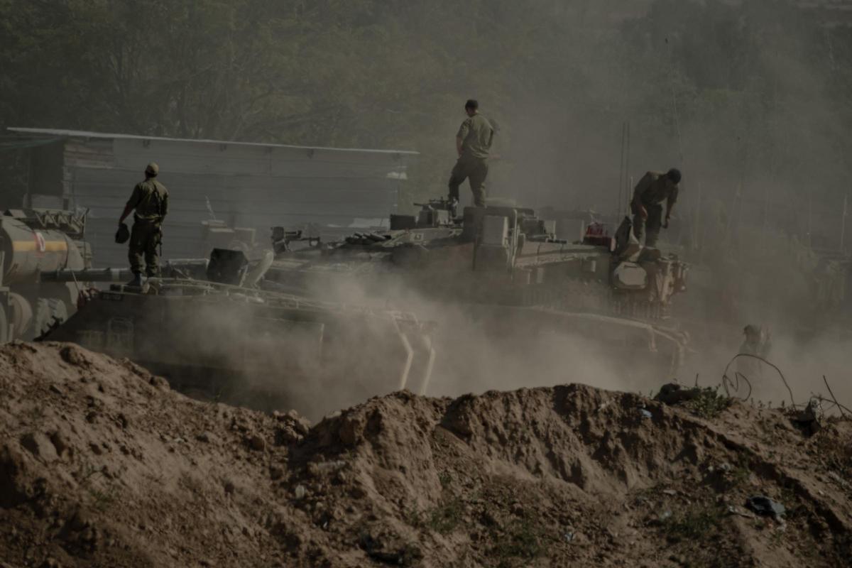 Un blindado del Ejército de Israel, en una imagen de archivo.