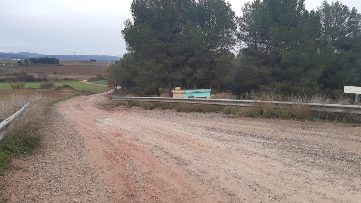 Un dels camins del trme municipal de Sant Fruitós