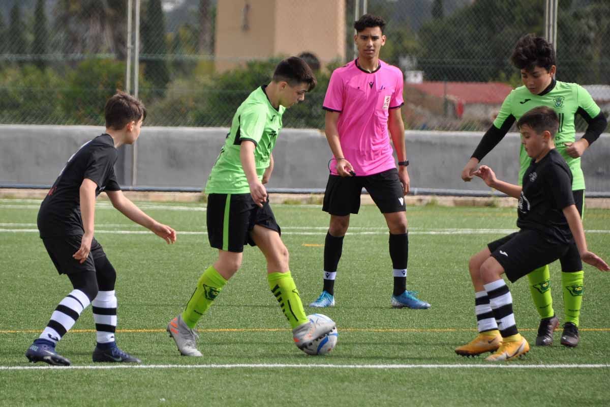 Todas las imágenes de las últimas jornadas de fútbol base (10 y 11 abril)