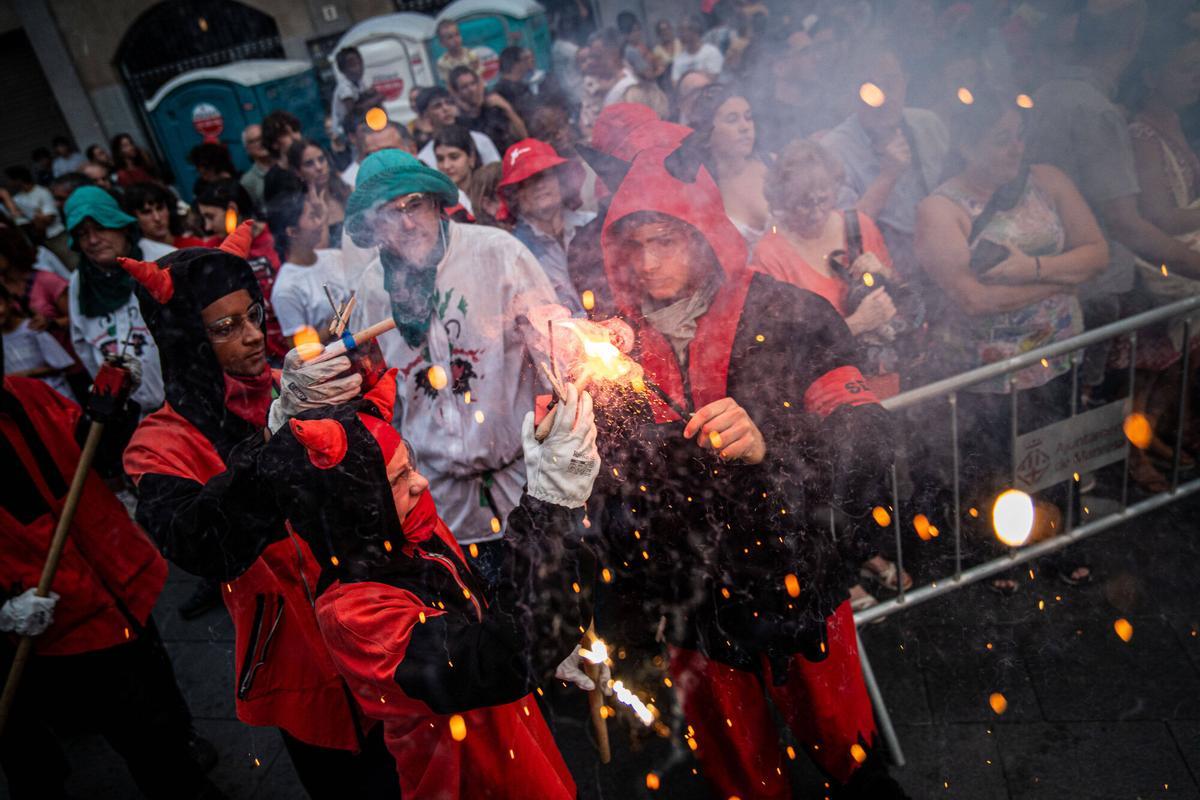 Imatges de la Moscada i el Correfoc infantil de la Festa Major de Manresa 2026 Imatges de la Moscada i el Correfoc infantil de la Festa Major de Manresa 2026